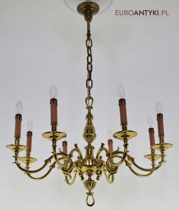 żyrandol mosiężny żyrandol mosiężny